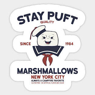 Marshmallow quality Sticker